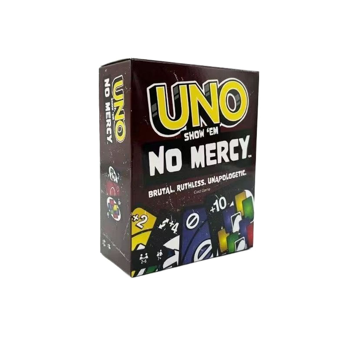 TIOZONEY - Juego de cartas NO MERCY UNO