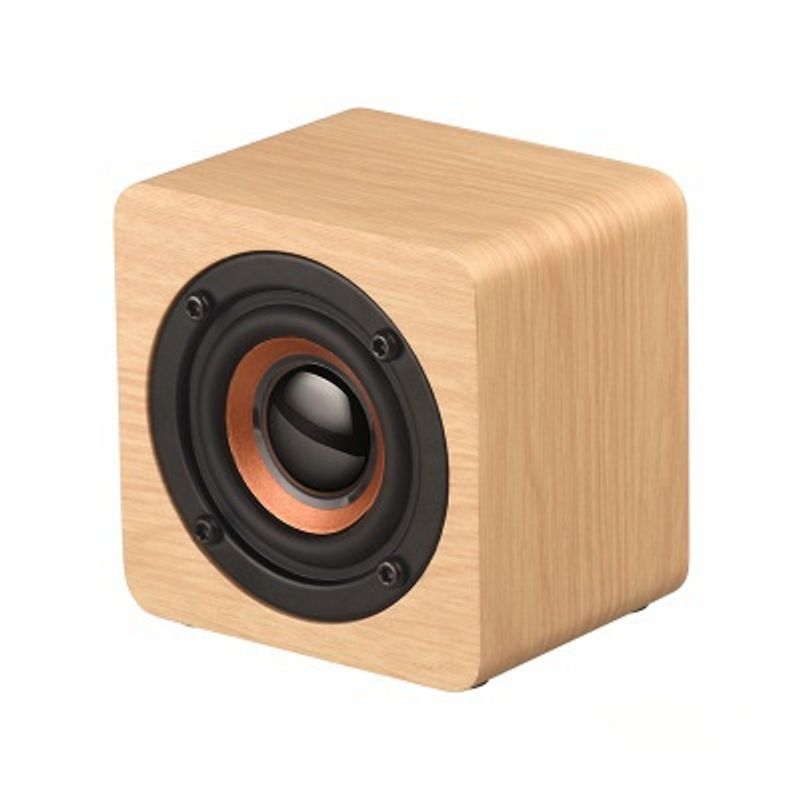 TIOZONEY - Altavoz Bluetooth decorativo de madera