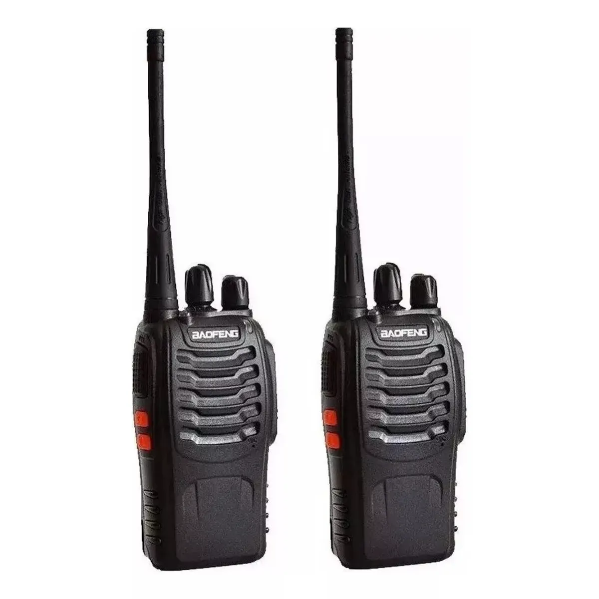 TIOZONEY - Pack 2 Radios Transmisor Walkie Talkie Baofeng 888s
