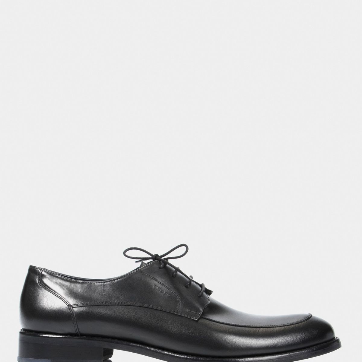 VELEZ - Vélez Zapatos Cordón Formal Cuero Hombre Envejecido Negro