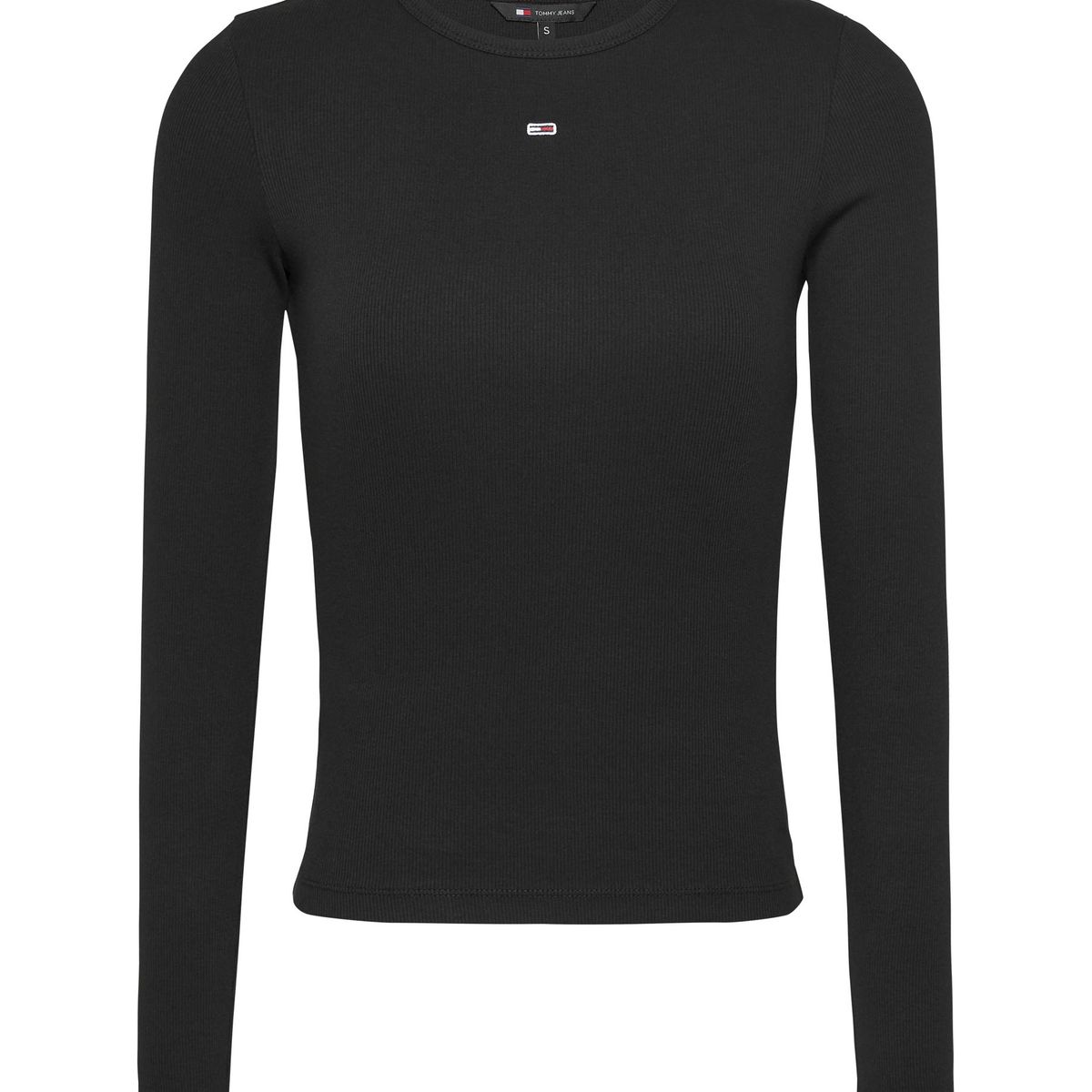 TOMMY HILFIGER - CAMISETA TJW SLIM ESSENTIAL RIB LS