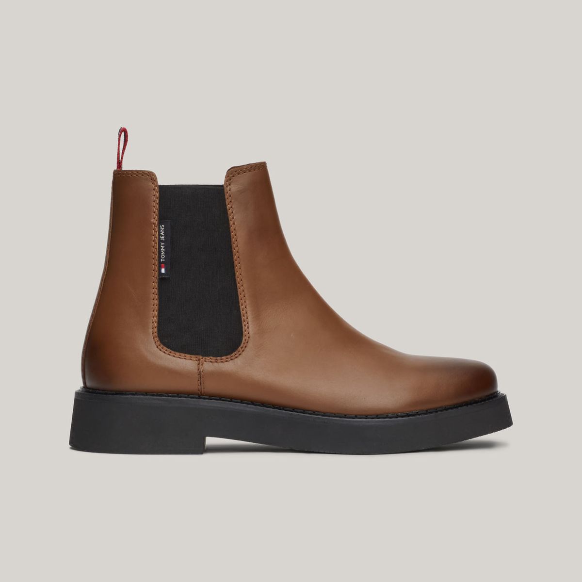 TOMMY HILFIGER - Botines Chelsea de Cuero