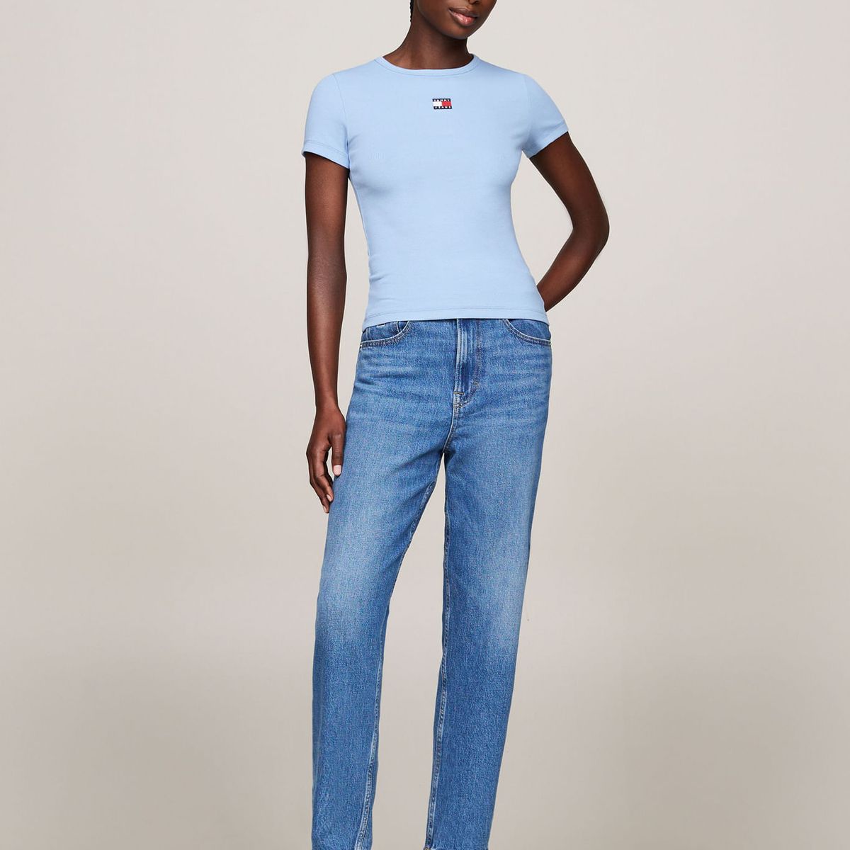 TOMMY HILFIGER - T-SHIRT M/C PARA MUJERES TH