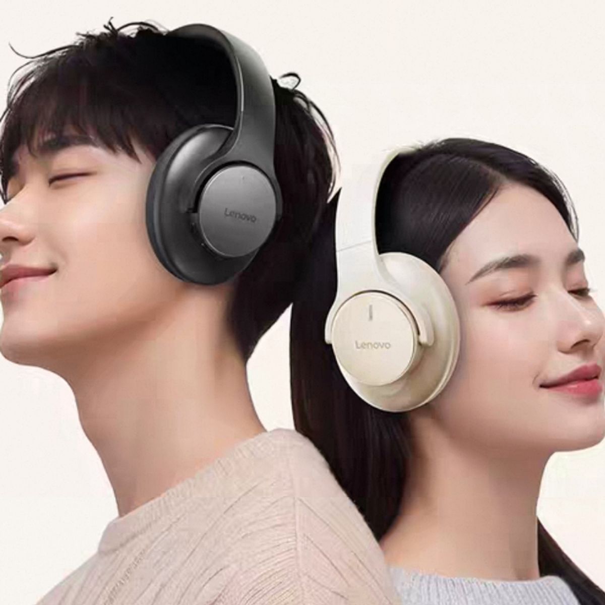 LENOVO - Lenovo Audífono Tune EH150 Inalámbrico Bluetooth 54 -Blanco