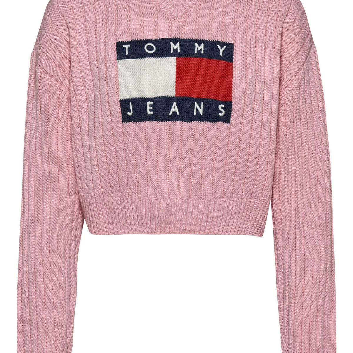 TOMMY HILFIGER - SWEATER TJW VNCK CENTER FLAG SWEATER E