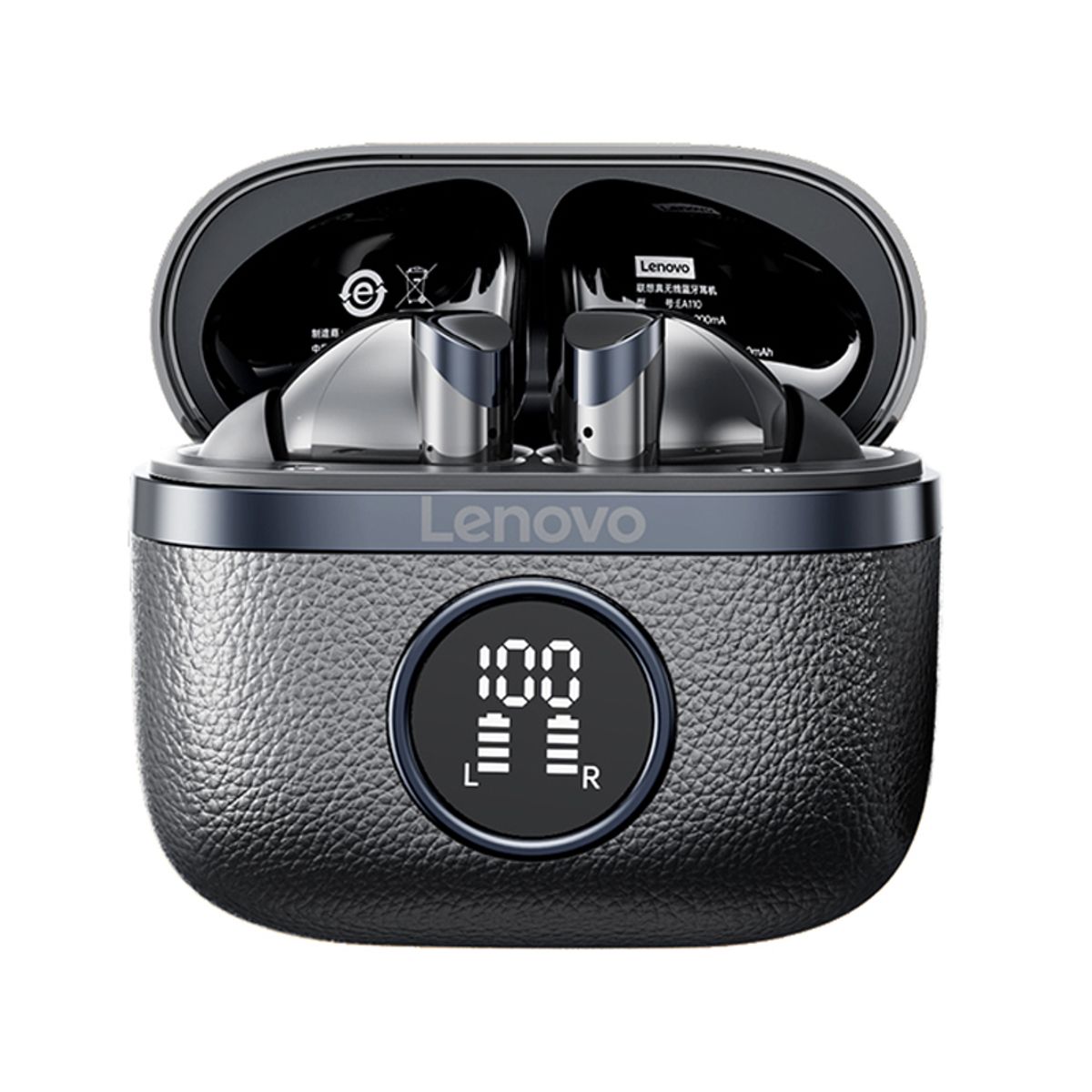LENOVO - Audífonos Lenovo Clip TA240 TWS Bluetooth 5.4 Negro