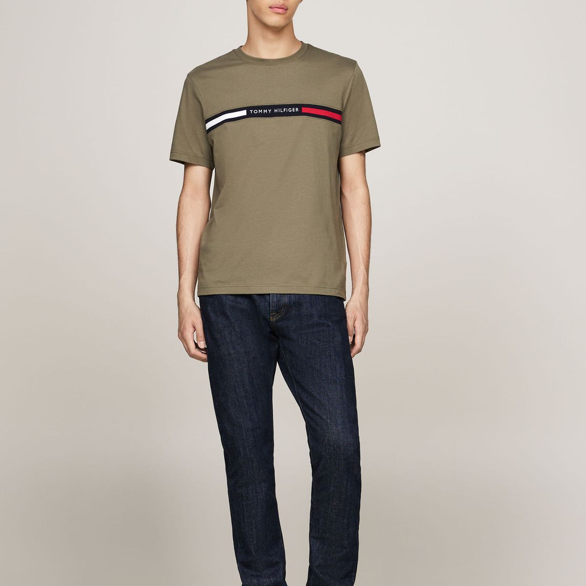 TOMMY HILFIGER - T-SHIRT M/C PARA HOMBRES TH