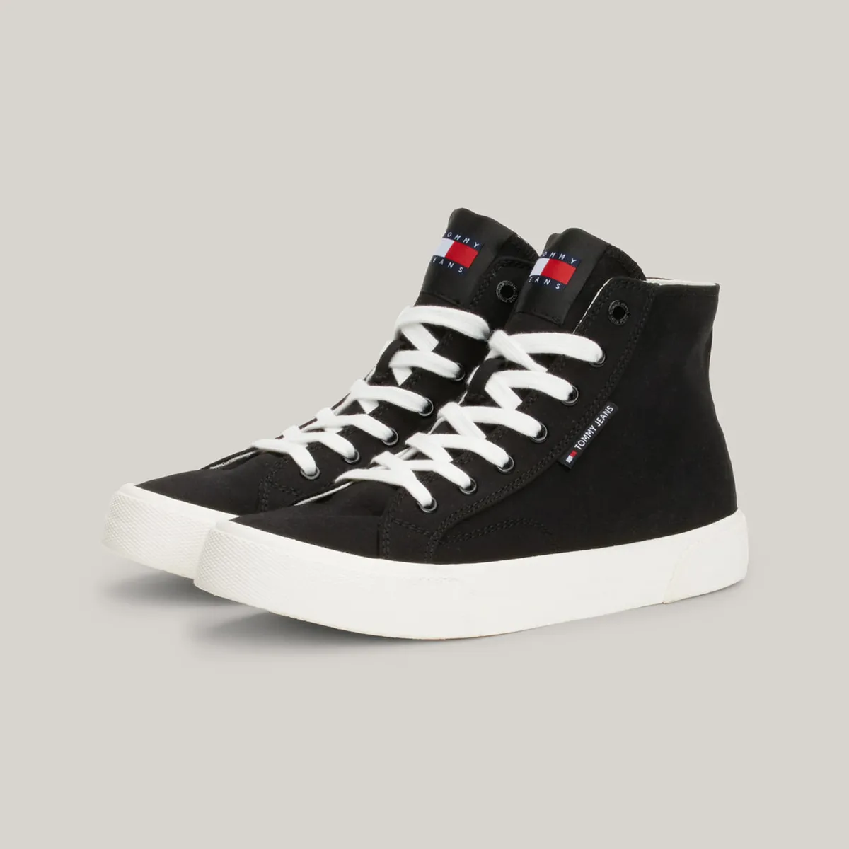 TOMMY HILFIGER - ZAPATILLAS HD TJW CANVAS VULC SNEAKER MC
