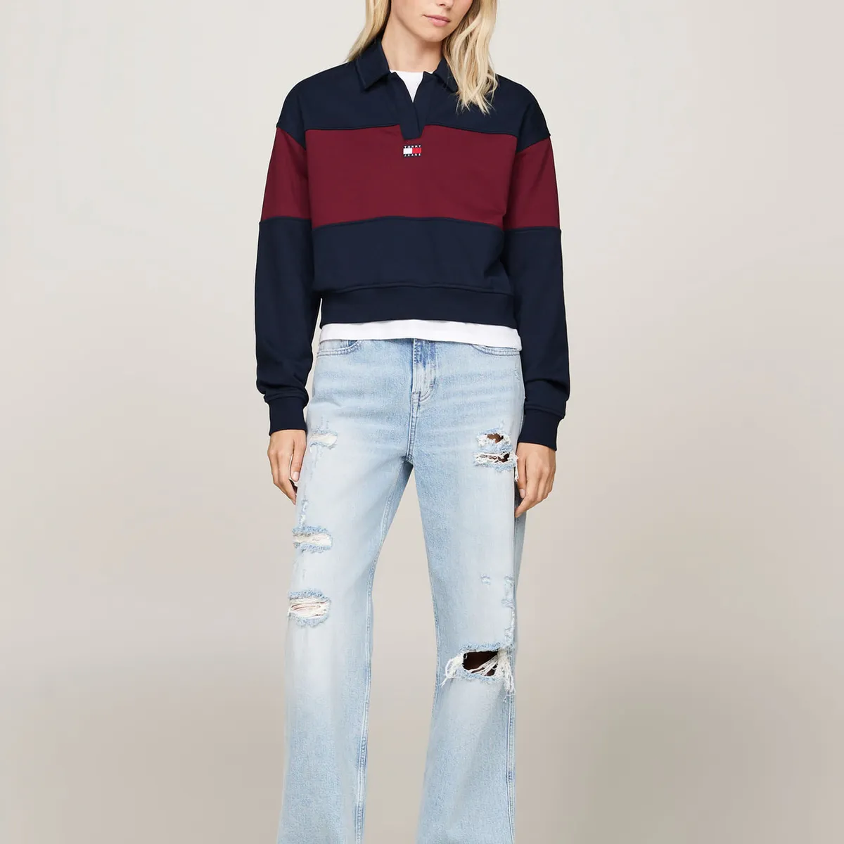 TOMMY HILFIGER - JEAN BETSY MD LS DH7115