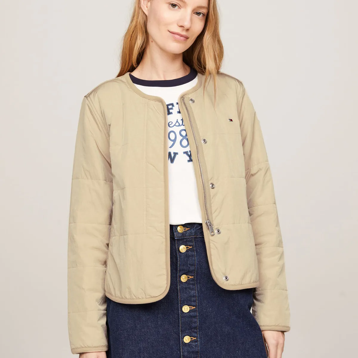 TOMMY HILFIGER - CASACA JERSEY LINED JACKET
