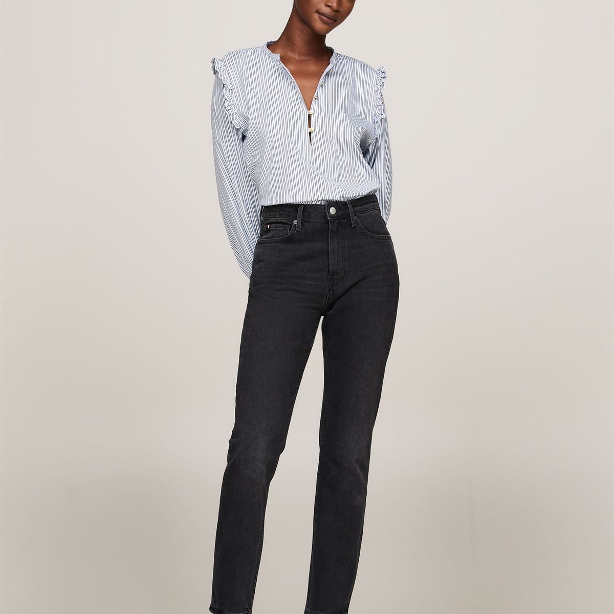 TOMMY HILFIGER - JEAN SLIM   HW A IRIS