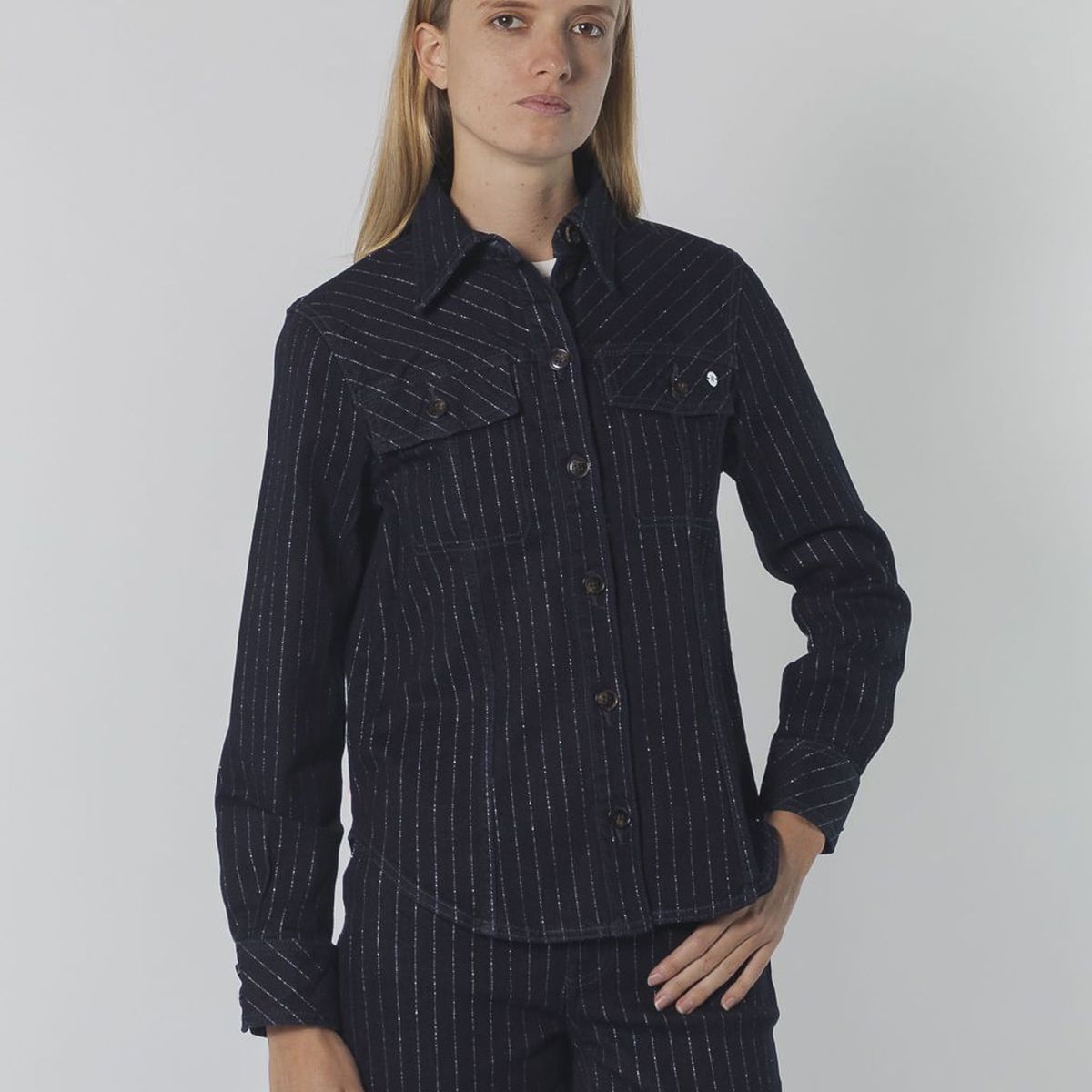 TOMMY HILFIGER - CASACA DNM SHINE SHACKET