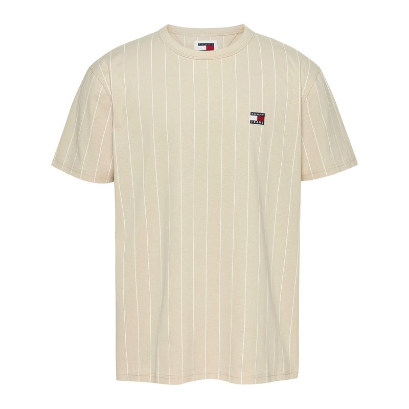 TOMMY HILFIGER - CAMISETA TJM REG VERTICAL STRIPE TEE EX