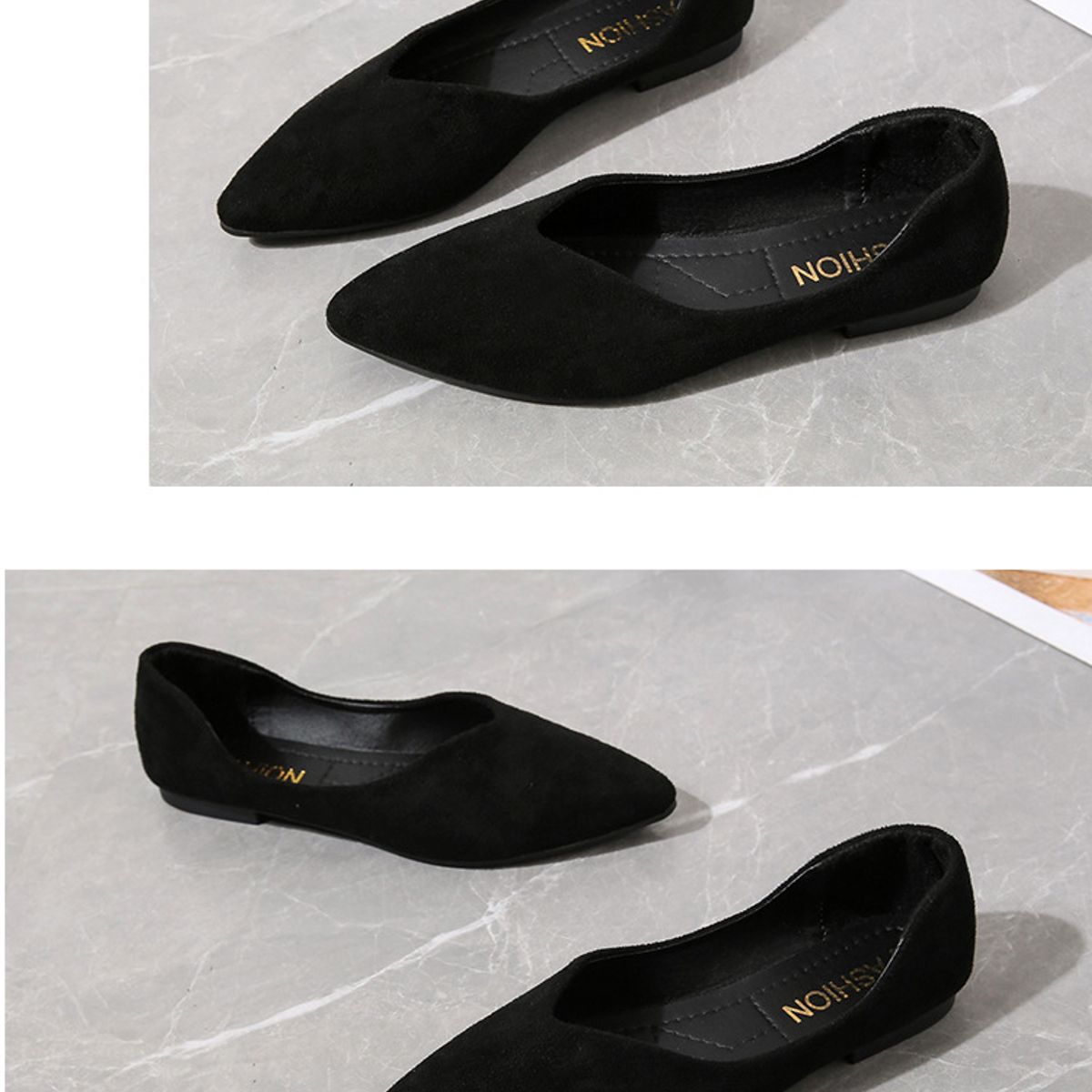 TIOZONEY - Sandalia Mujer -Negro