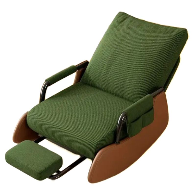 GENERICO - Silla Mecedora de Lujo Estilo Nórdico Verde