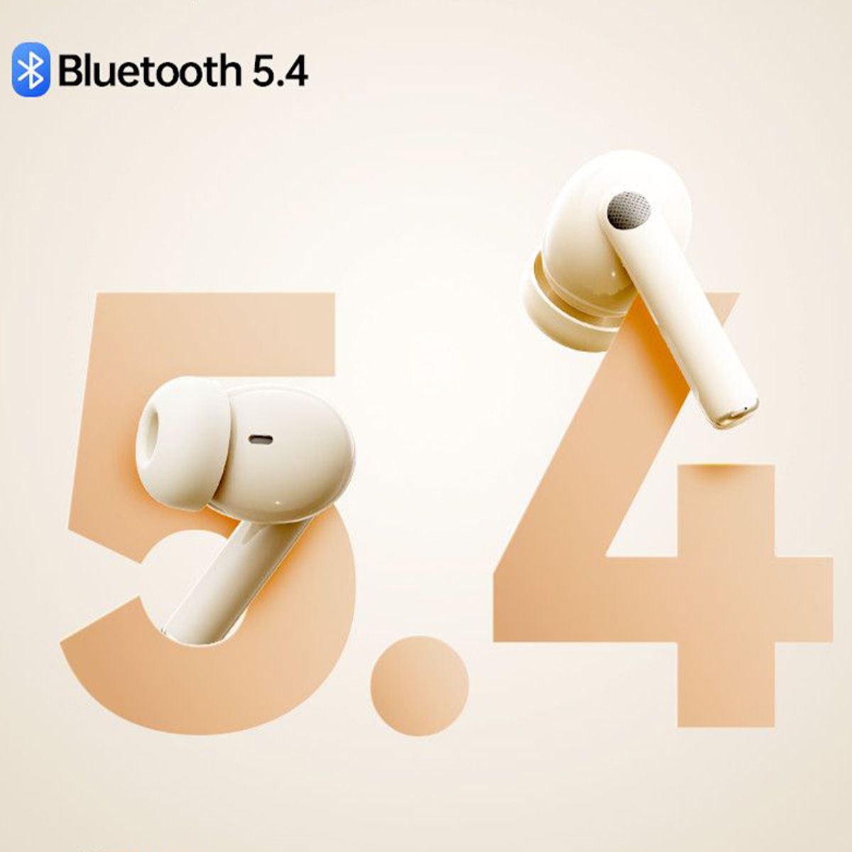 LENOVO - Audífonos Lenovo Clip TA230 TWS Bluetooth 5.4 Dorado
