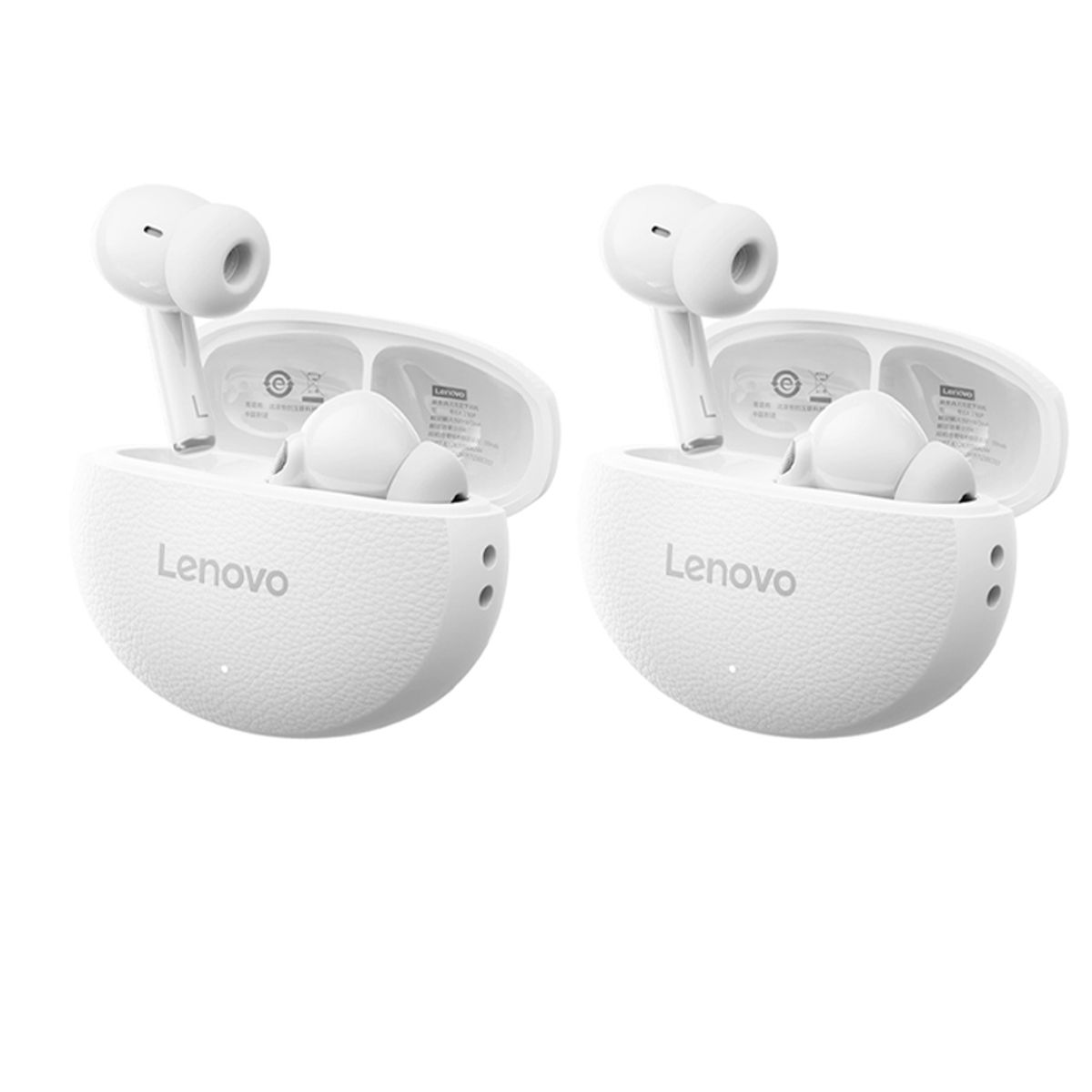 LENOVO - Set 2 Audífonos Lenovo Clip TA230 TWS Bluetooth 5.4 Blanco