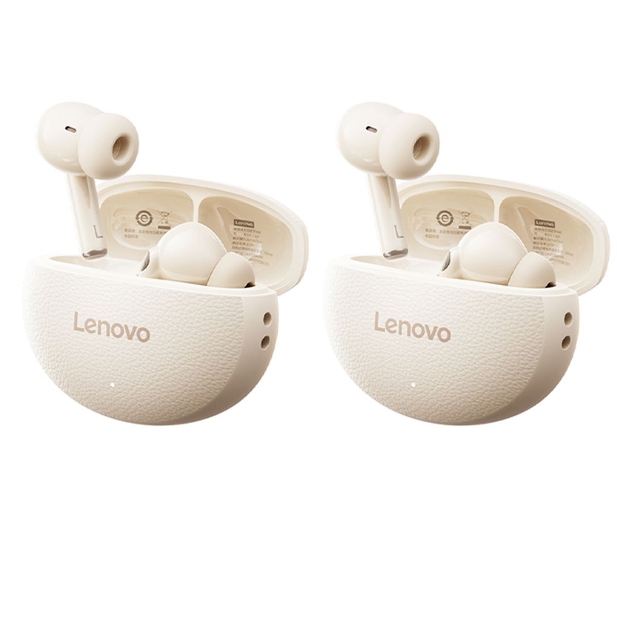 LENOVO - Set 2 Audífonos Lenovo Clip TA230 TWS Bluetooth 5.4 Dorado