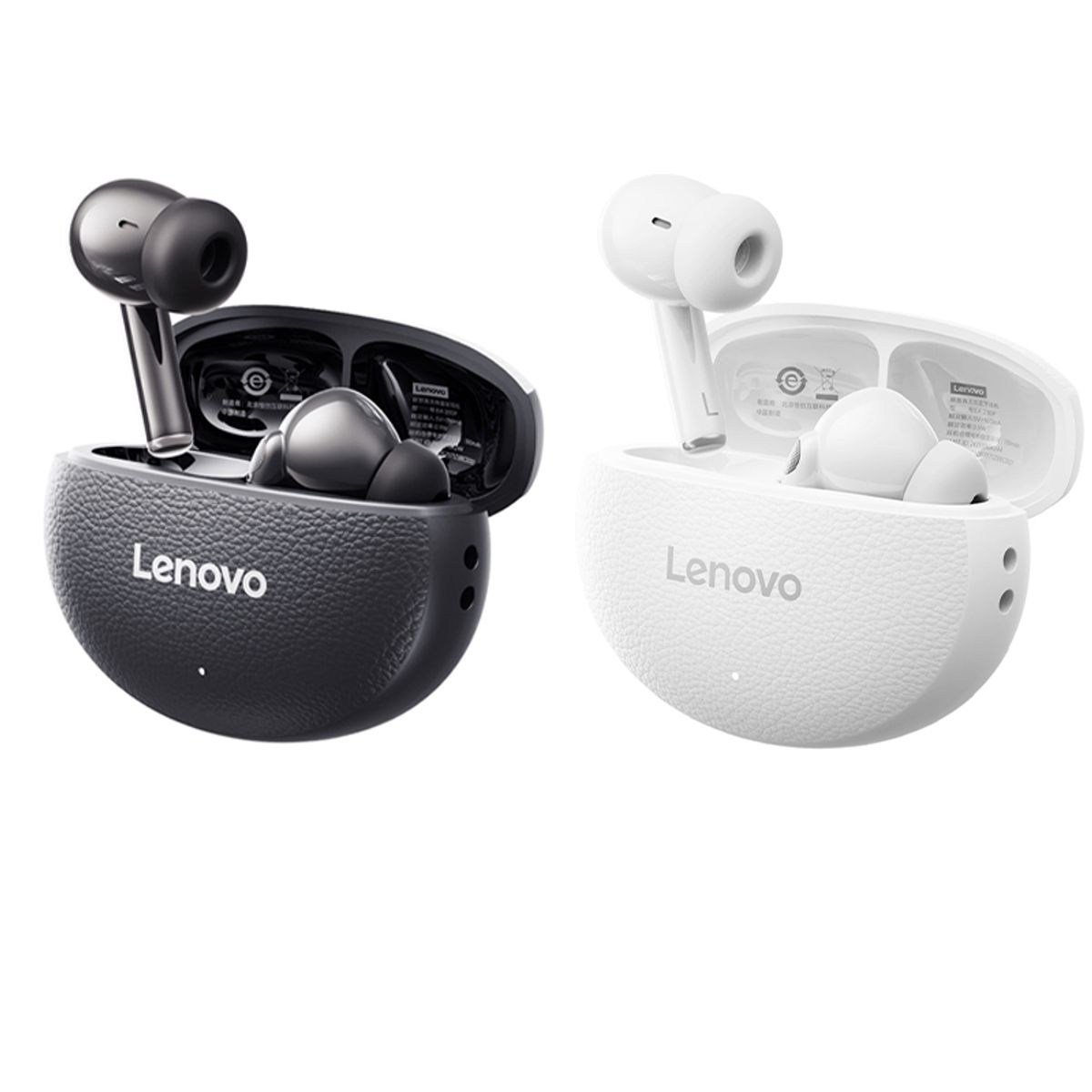 LENOVO - Set 2 Audífonos Lenovo Clip TA230 TWS Bluetooth 5.4 Negro y Blanco