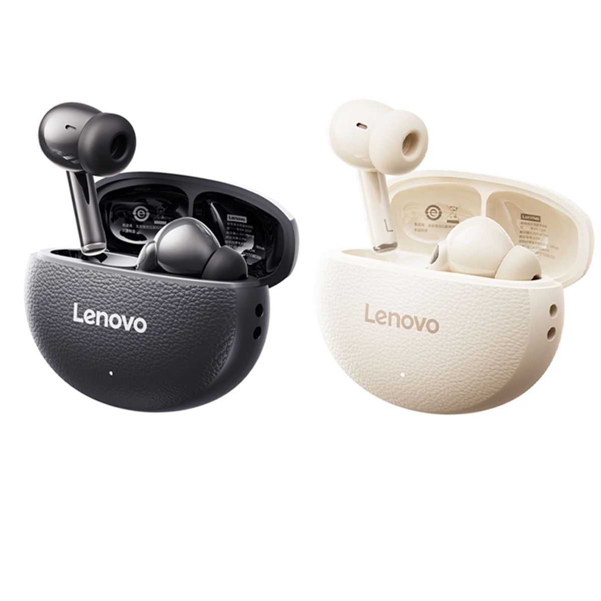 LENOVO - Set 2 Audífonos Lenovo Clip TA230 TWS Bluetooth 5.4 Negro y Dorado
