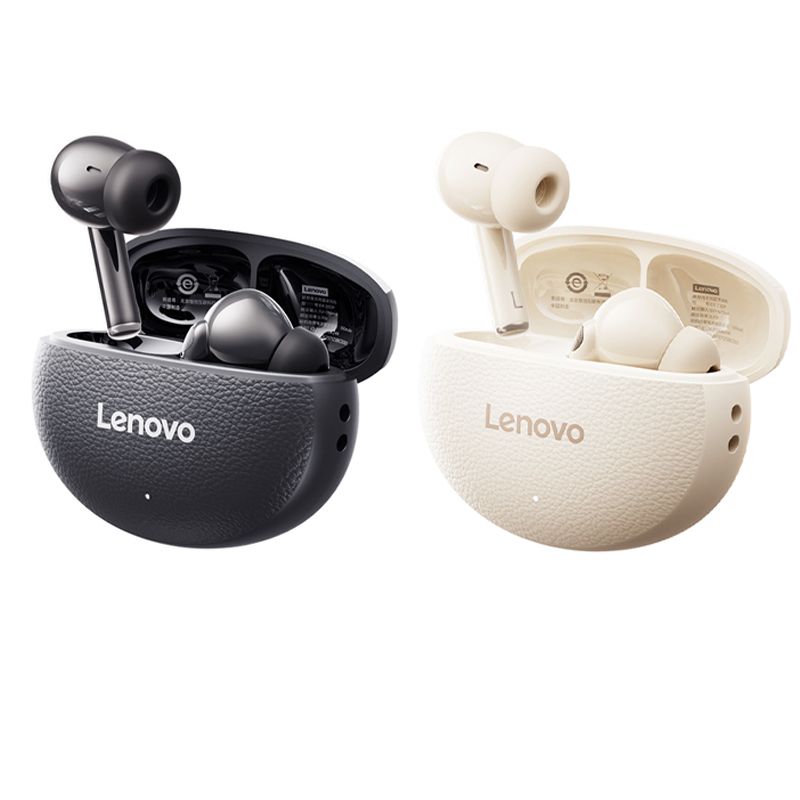LENOVO - Set 2 Audífonos Lenovo Clip TA230 TWS Bluetooth 5.4 Negro y Dorado