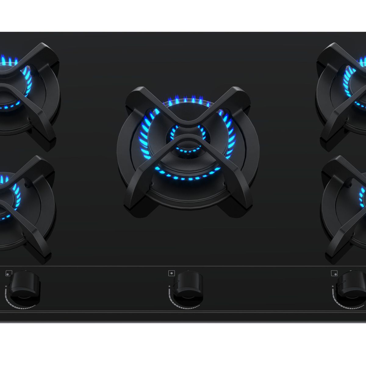 TEKA - ENCIMERA DE CRISTAL A GAS GBC 95030