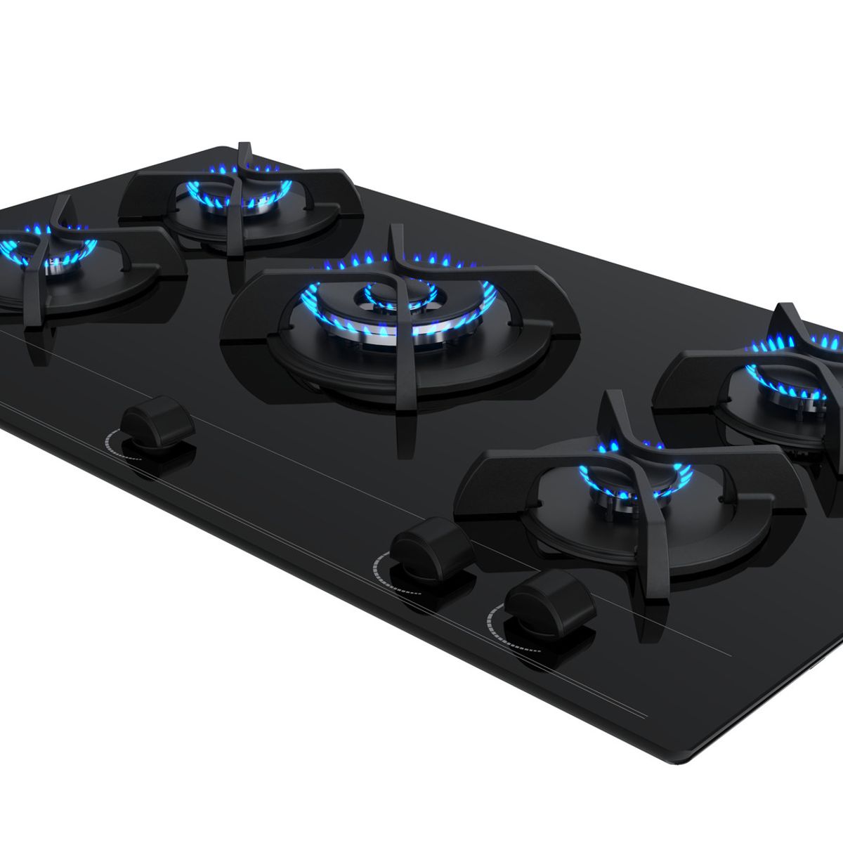 TEKA - ENCIMERA DE CRISTAL A GAS GBC 95030