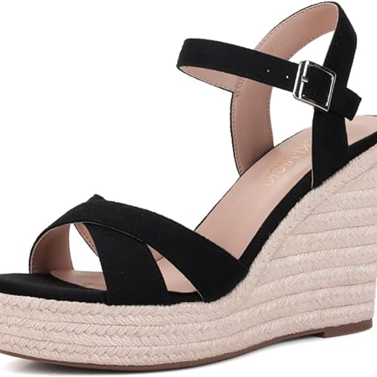 TIOZONEY - Sandalia Mujer -Negro