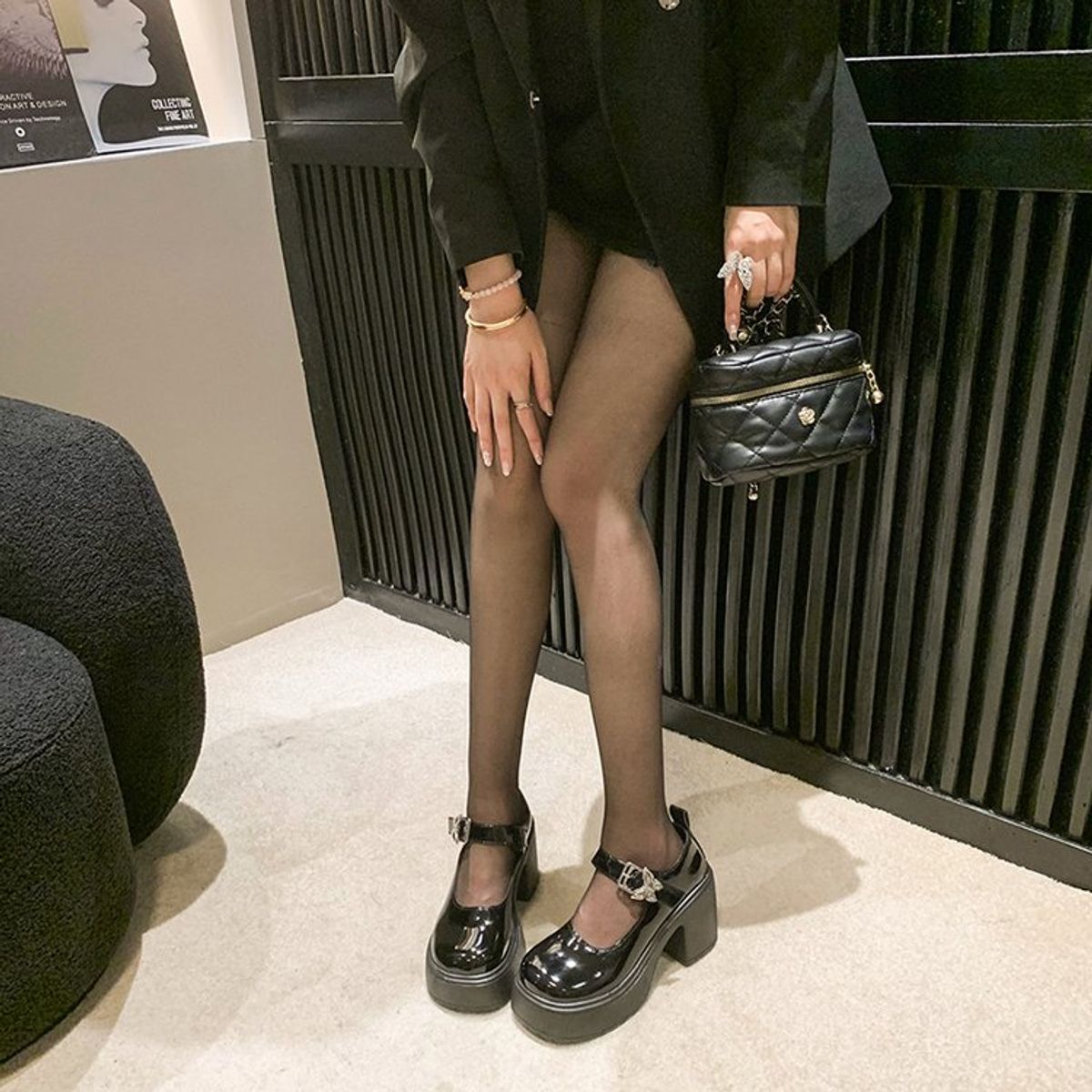 TIOZONEY - Zapatos de tacón alto para mujer