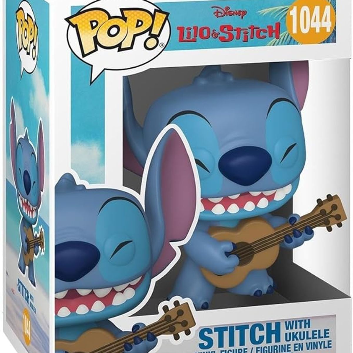 FUNKO - Funko Pop Stitch con Ukulele 1044