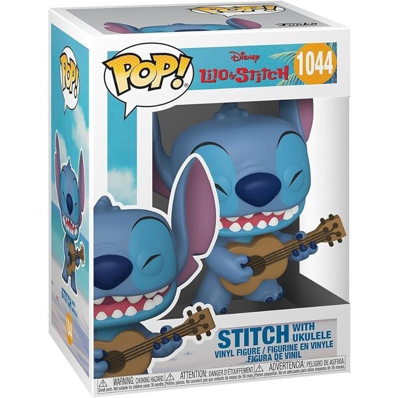 FUNKO - Funko Pop Stitch con Ukulele 1044