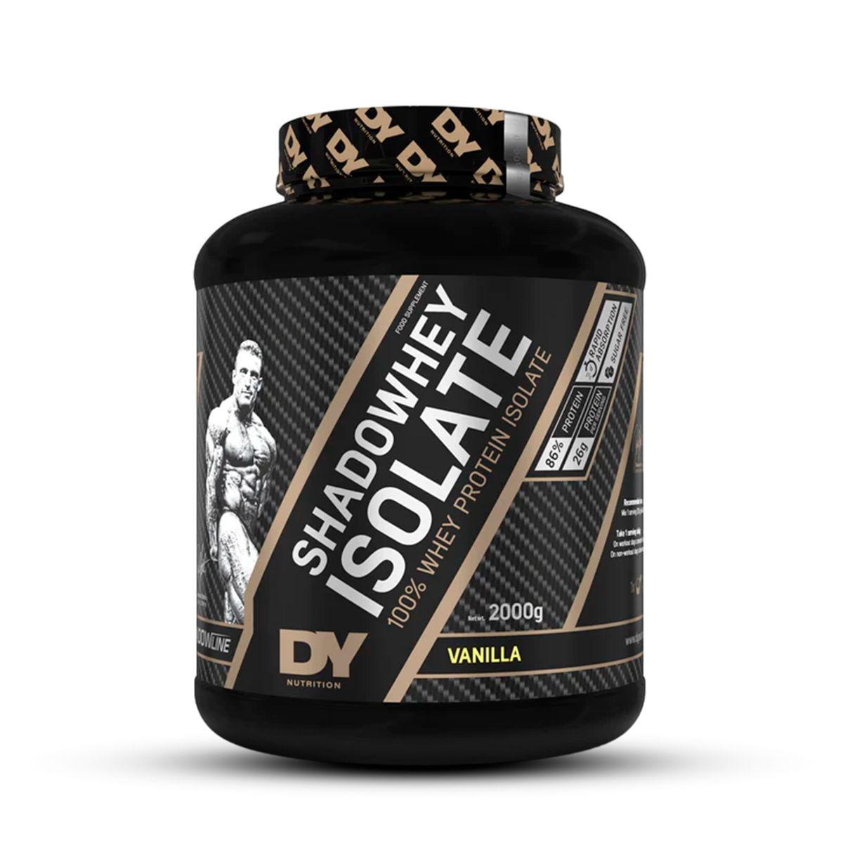 DORIAN YATES - Proteína Shadowhey Isolate 2 Kg Vanilla DY