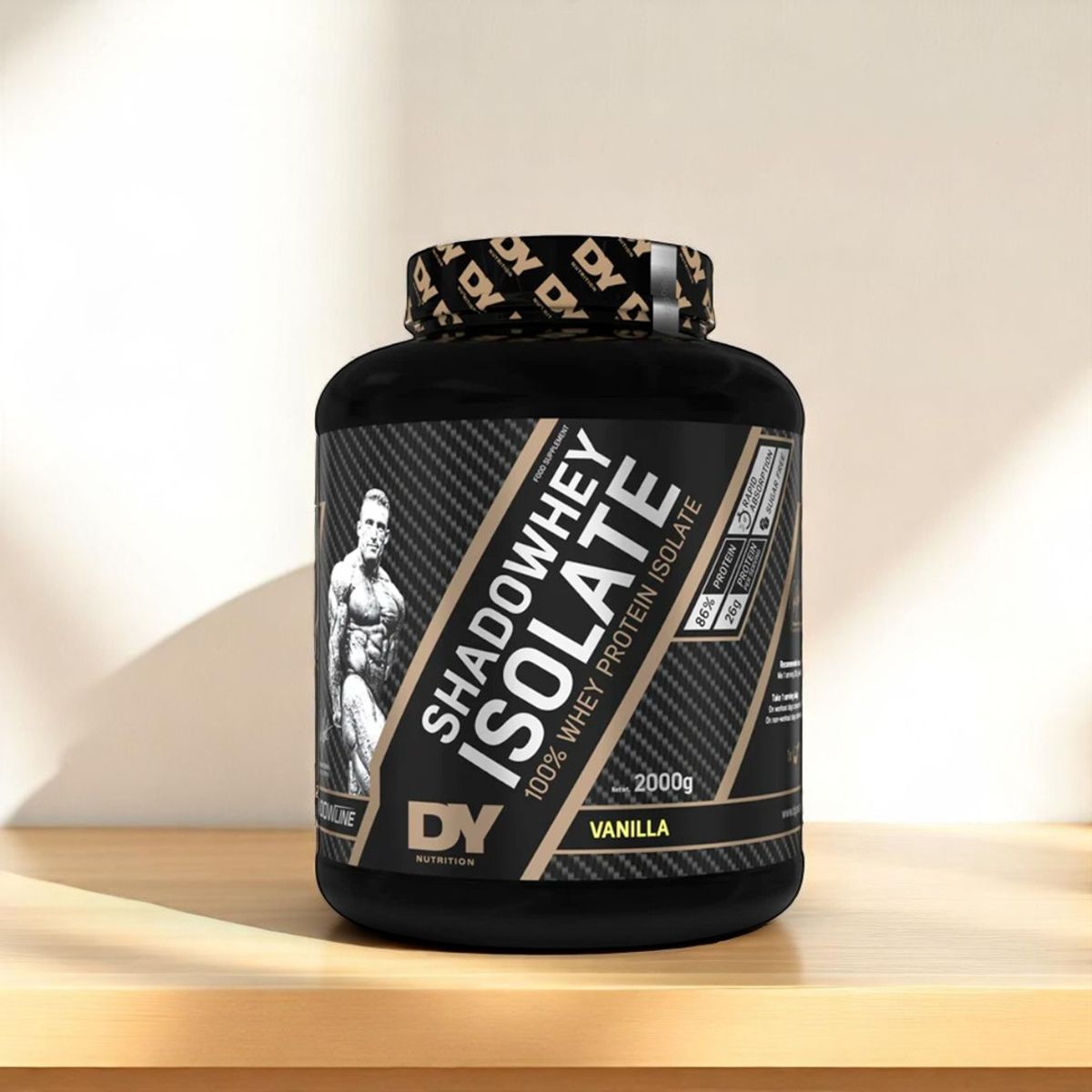DORIAN YATES - Proteína Shadowhey Isolate 2 Kg Vanilla DY