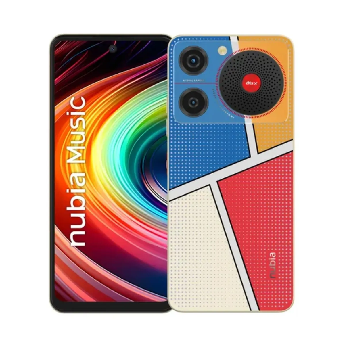 ZTE - Celular ZTE Nubia Music 66 128GB 4GB+4GB RAM Cámara 50MP  ART