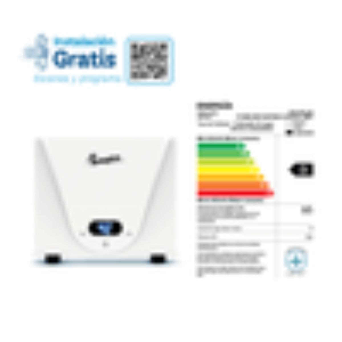 ROTOPLAS - Terma instantánea Digital Max - Rotoplas