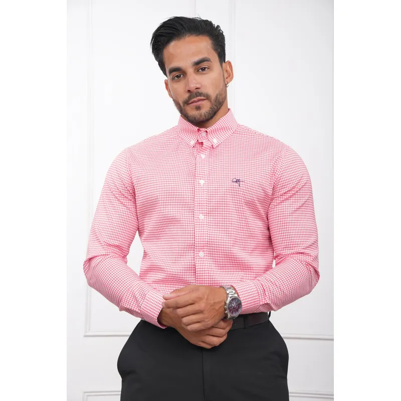 MEHIVIC - CAMISA DE CUADROS VICHY MANGA LARGA MEHIVIC