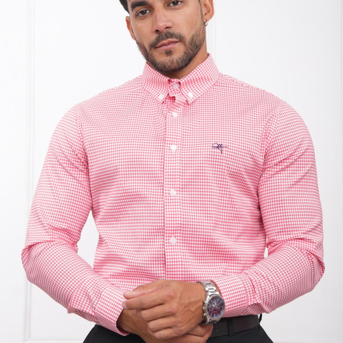 MEHIVIC - CAMISA DE CUADROS VICHY MANGA LARGA MEHIVIC