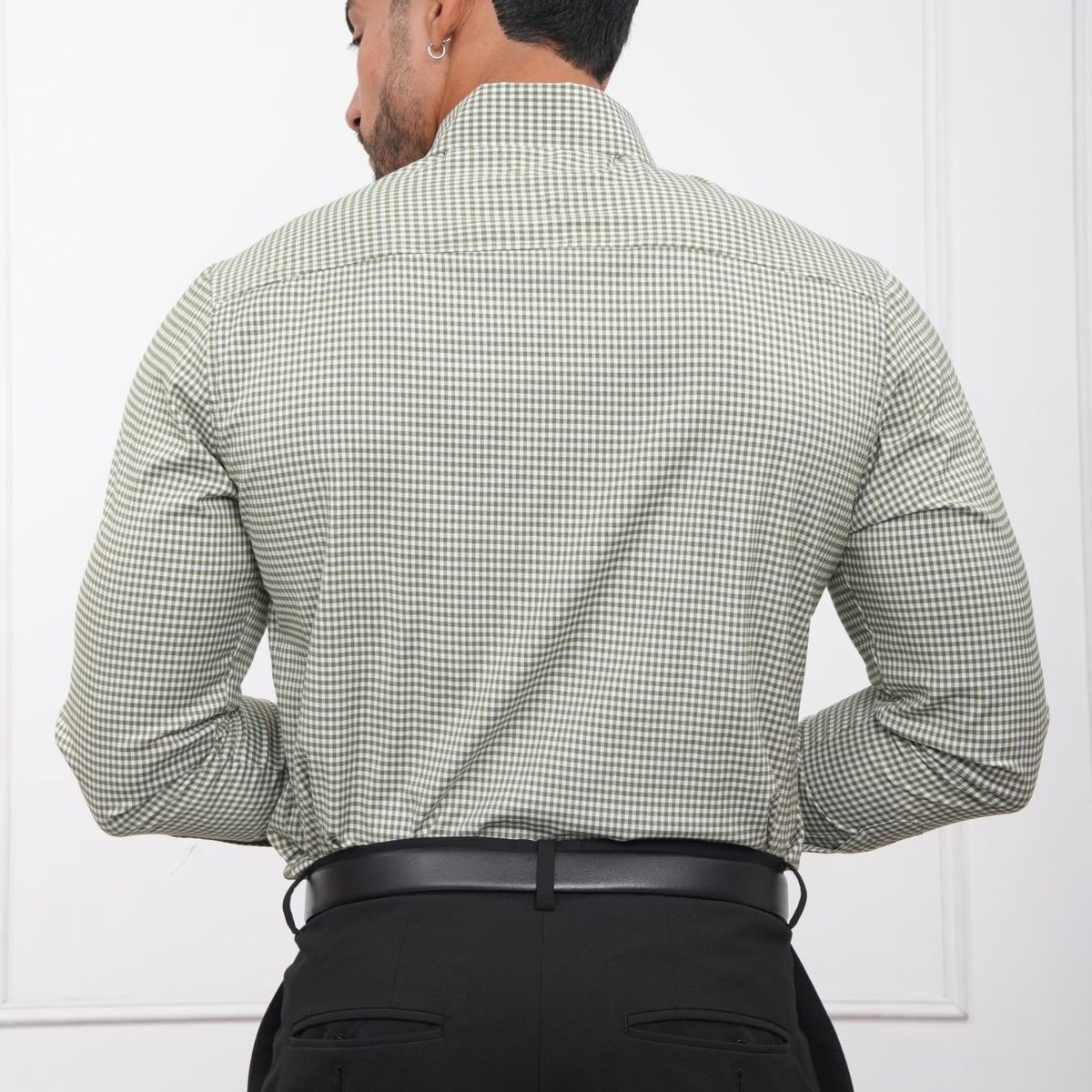 MEHIVIC - CAMISA DE CUADROS VICHY MANGA LARGA MEHIVIC