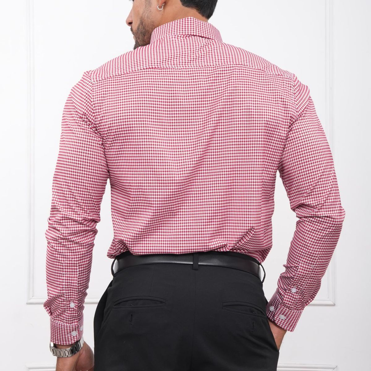 MEHIVIC - CAMISA DE CUADROS VICHY MANGA LARGA MEHIVIC