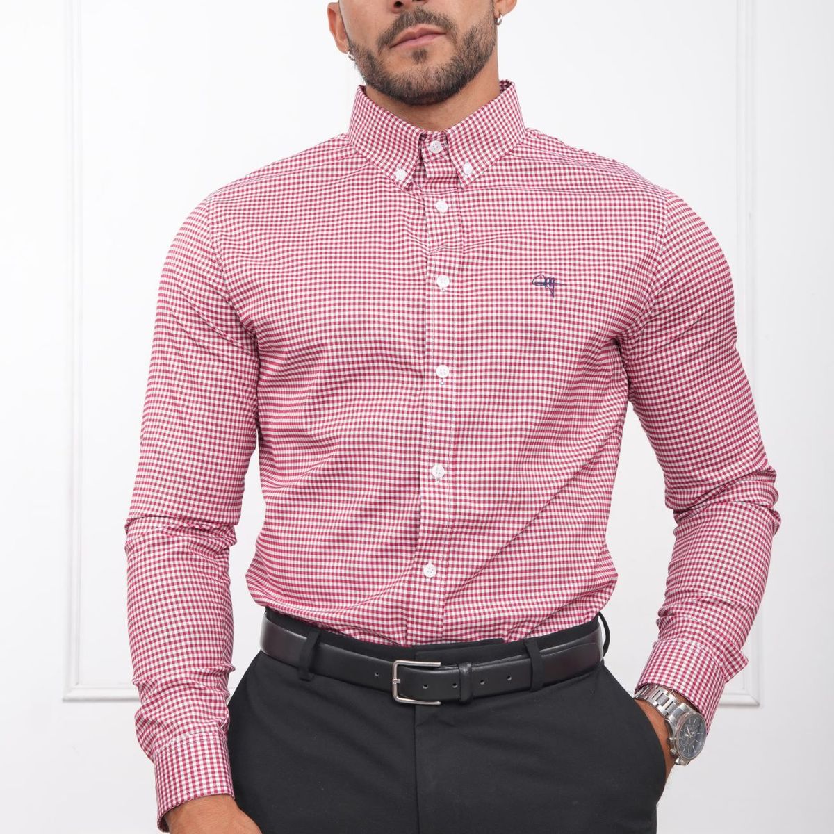 MEHIVIC - CAMISA DE CUADROS VICHY MANGA LARGA MEHIVIC