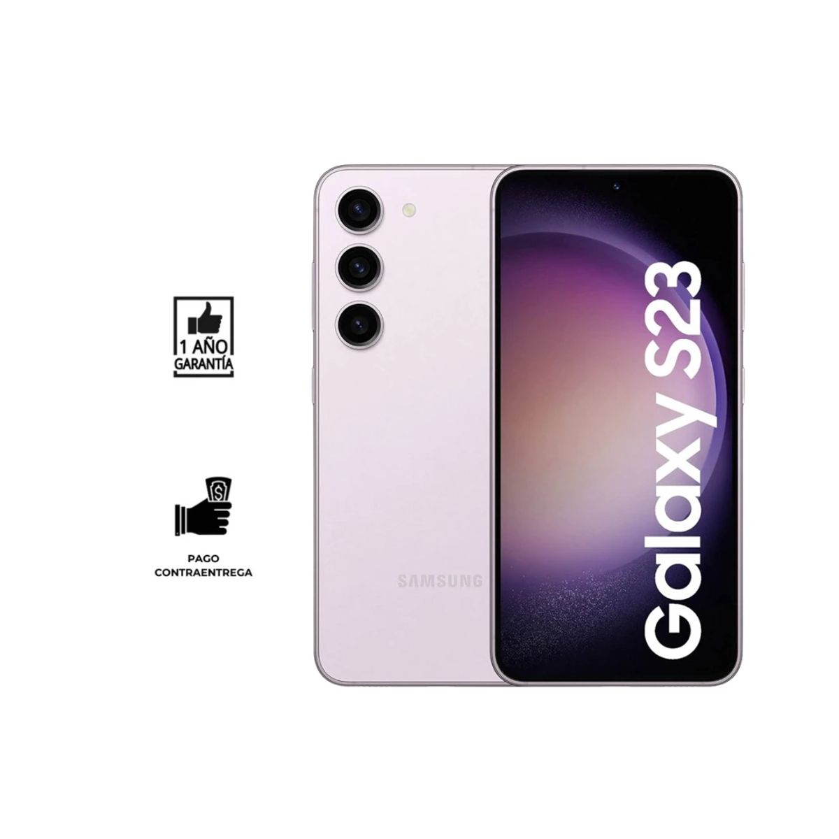 SAMSUNG - Samsung S23 128 GB I Reacondicionado grado A I color: Lavanda