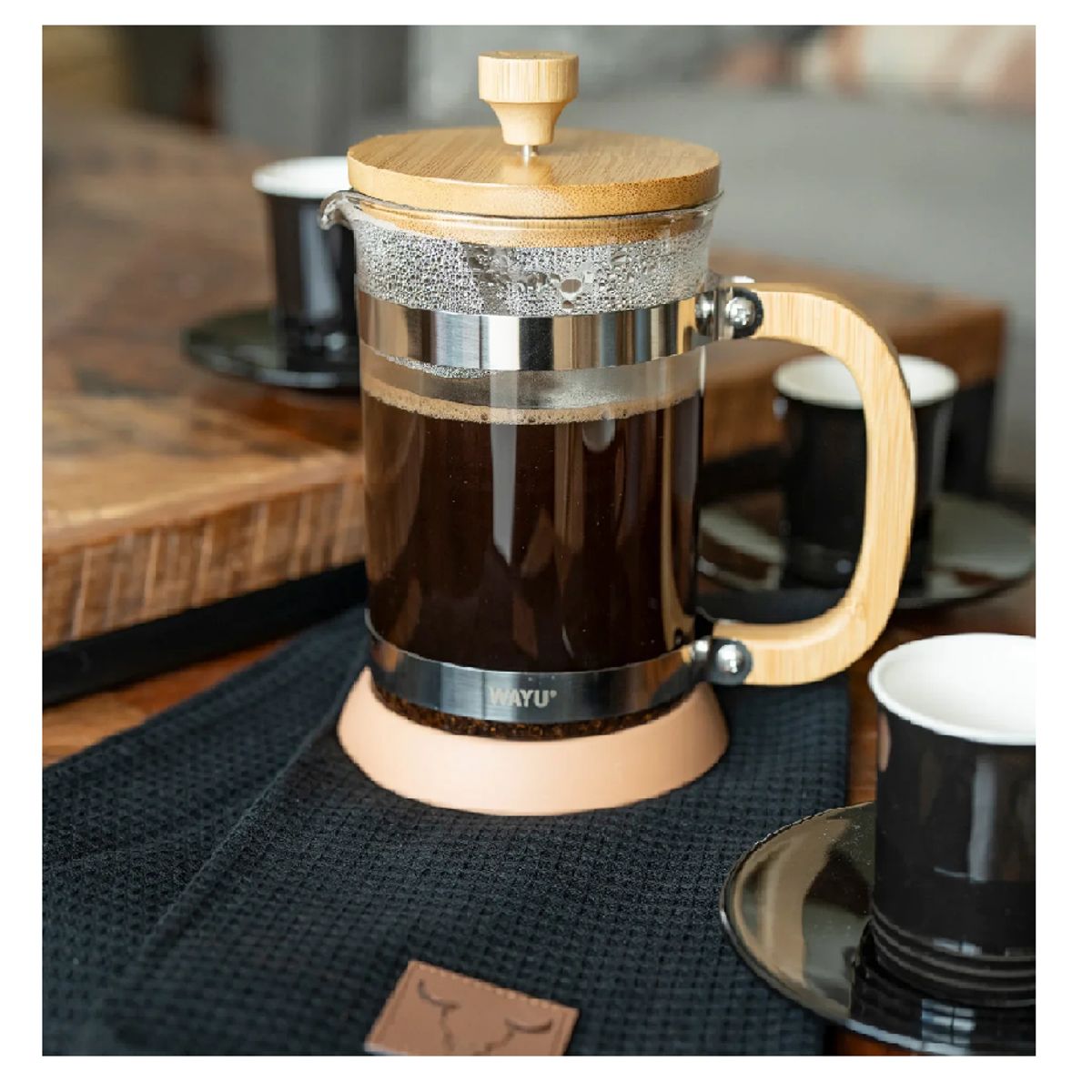 WAYU - CAFETERA PRENSA FRANCESA WAYU 800 ML