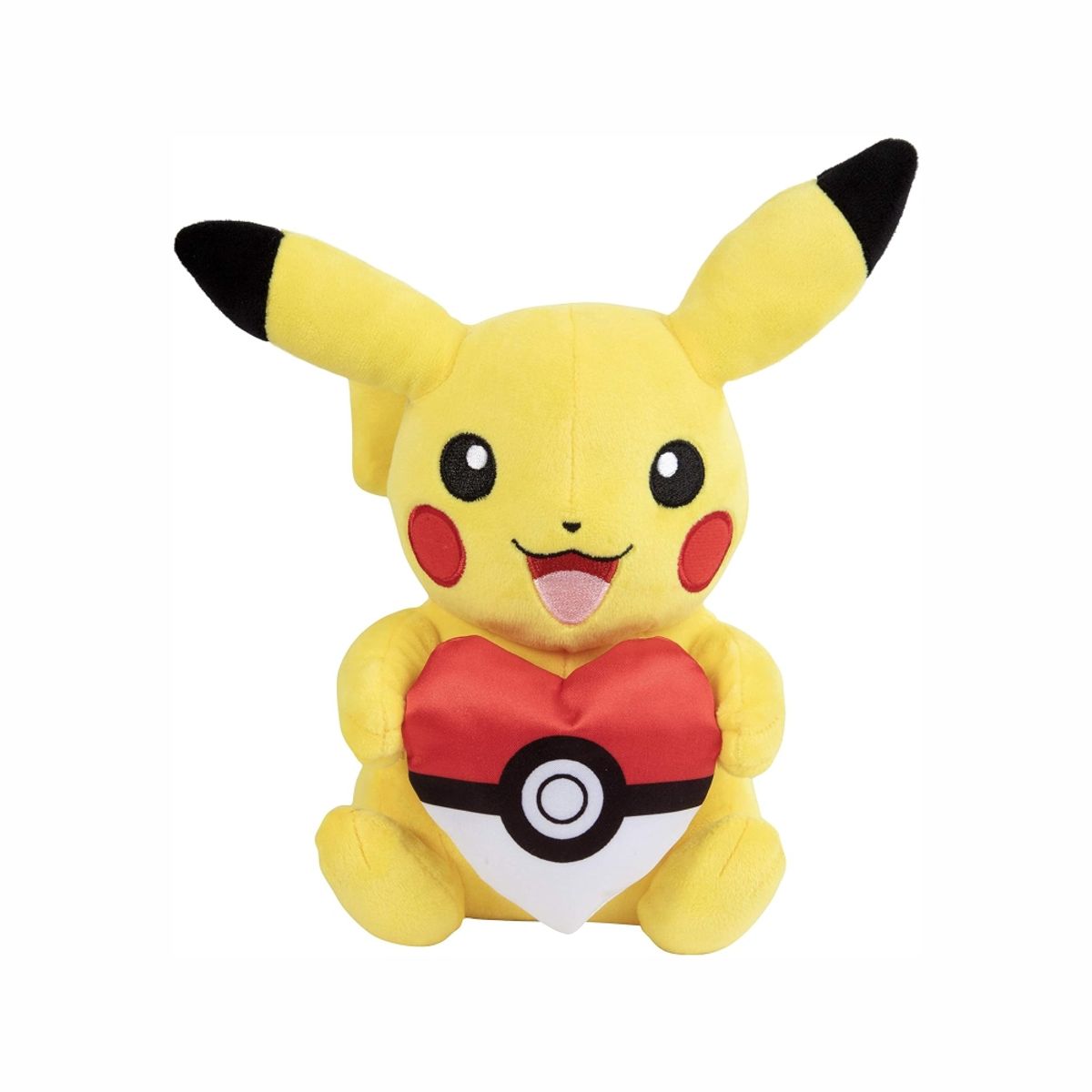 POKEMON - Pokemon Peluche Pikachu con Corazon Pokebola 23cm