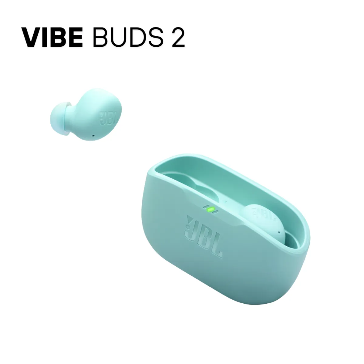 JBL - JBL Vibe Buds 2 Audífono Bluetooth 5.3 Hasta 40 horas con estuche