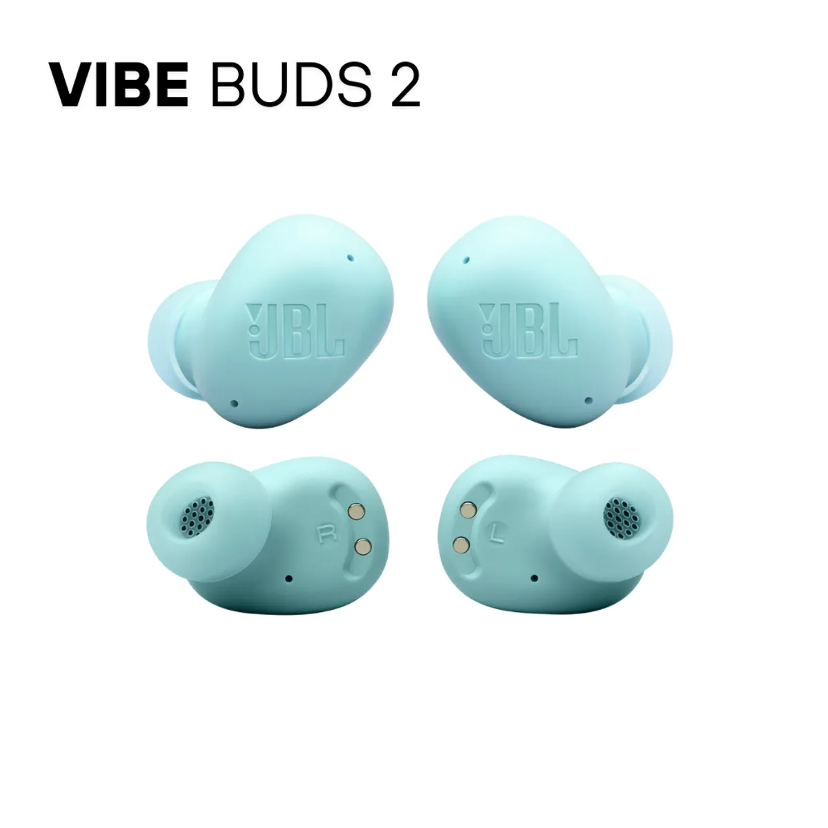 JBL - JBL Vibe Buds 2 Audífono Bluetooth 5.3 Hasta 40 horas con estuche