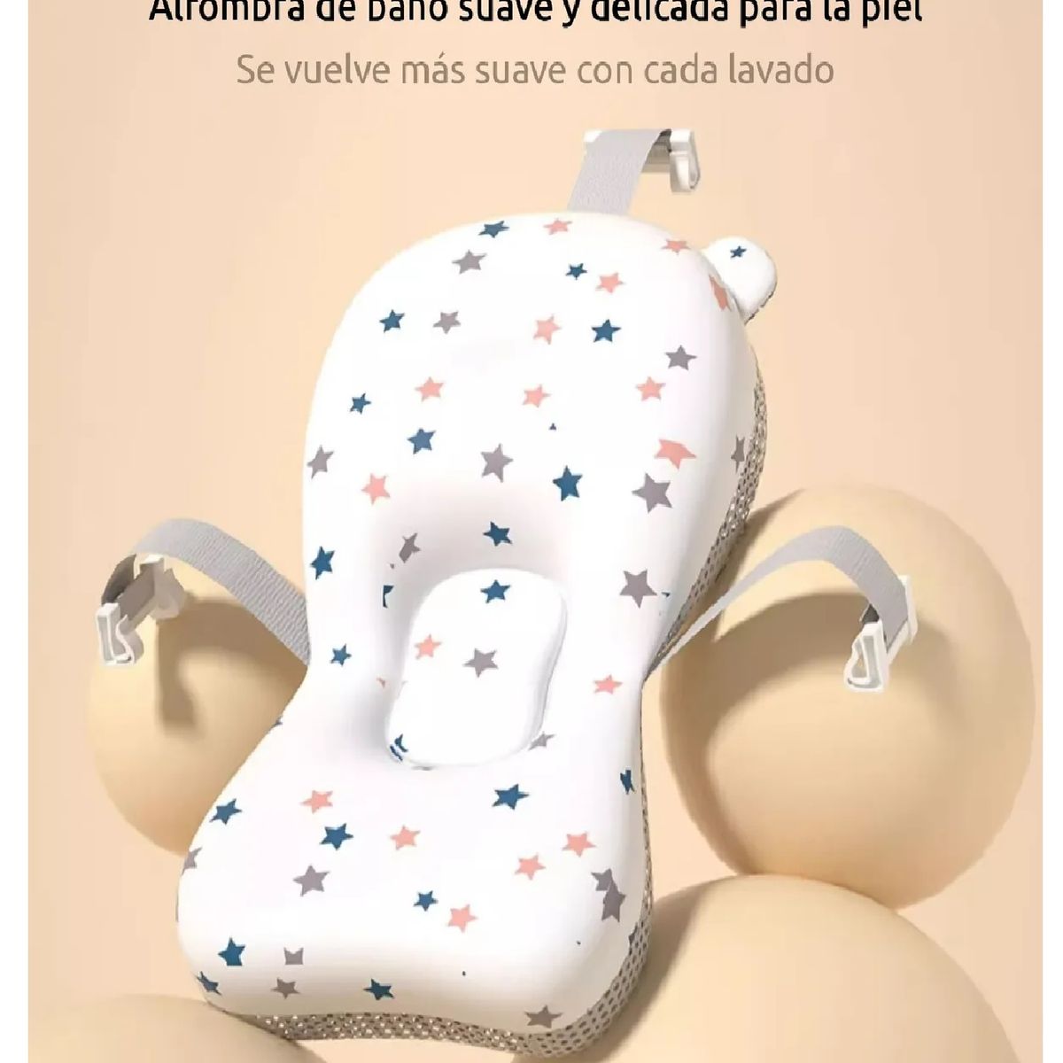 GENERICO - Tina bañera plegable con temperatura mas cojin para Bebe