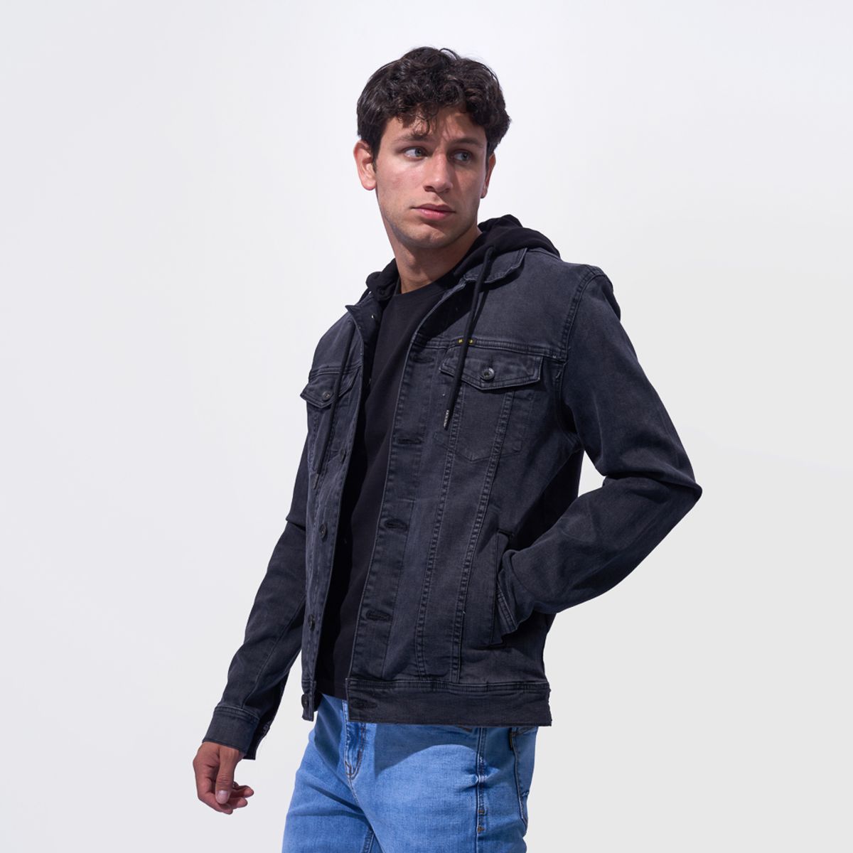 BRONCO - CASACA HOMBRE NEW REINER DENIM STRECH