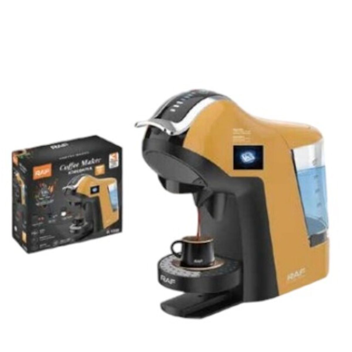 GENERICO - CAFETERA ELÉCTRICA ENCAPSULADA 3 EN 1