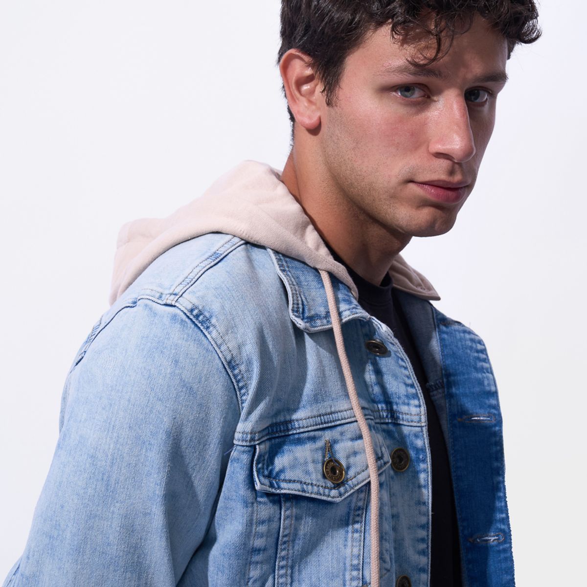 BRONCO - CASACA HOMBRE NEW REINER DENIM STRECH