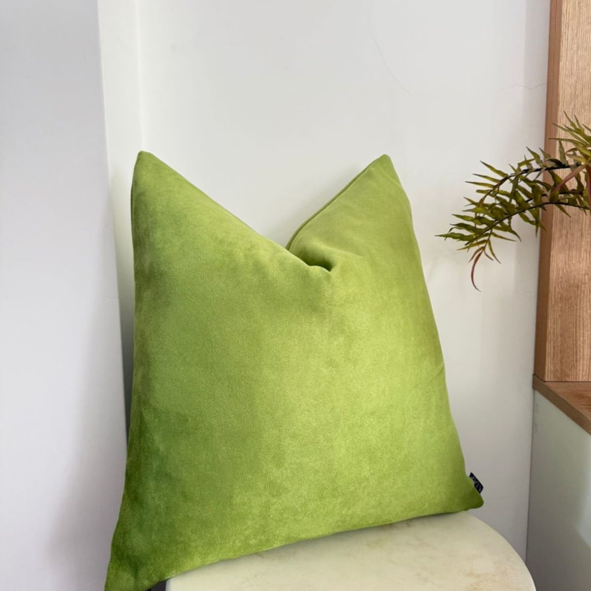 MAP DESIGN HOME - Funda De Cojin Verde Lima 45 x 45 cm